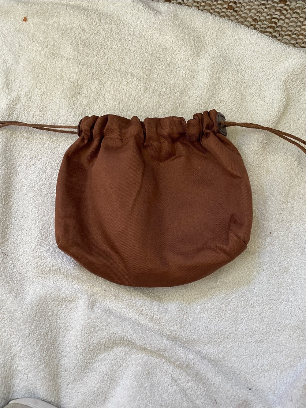 Women’s anthropology’s Brown Drawstring Pouch Bag